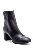 Women's Heeled Leather Boots | Derimod