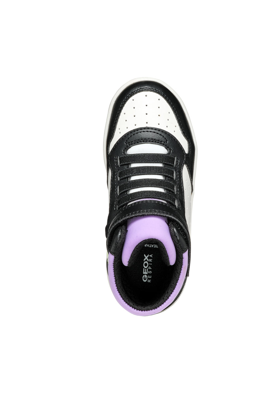 Geox Girls Multicolor Washiba Lace-Up Ankle Sneakers