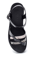 Women's Wedge Heel Casual Sandals | Derimod