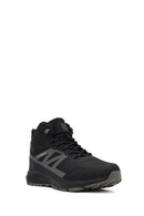 Derimod Dry Men's Black Lace-Up Thick-Soled Outdoor Boot | Derimod