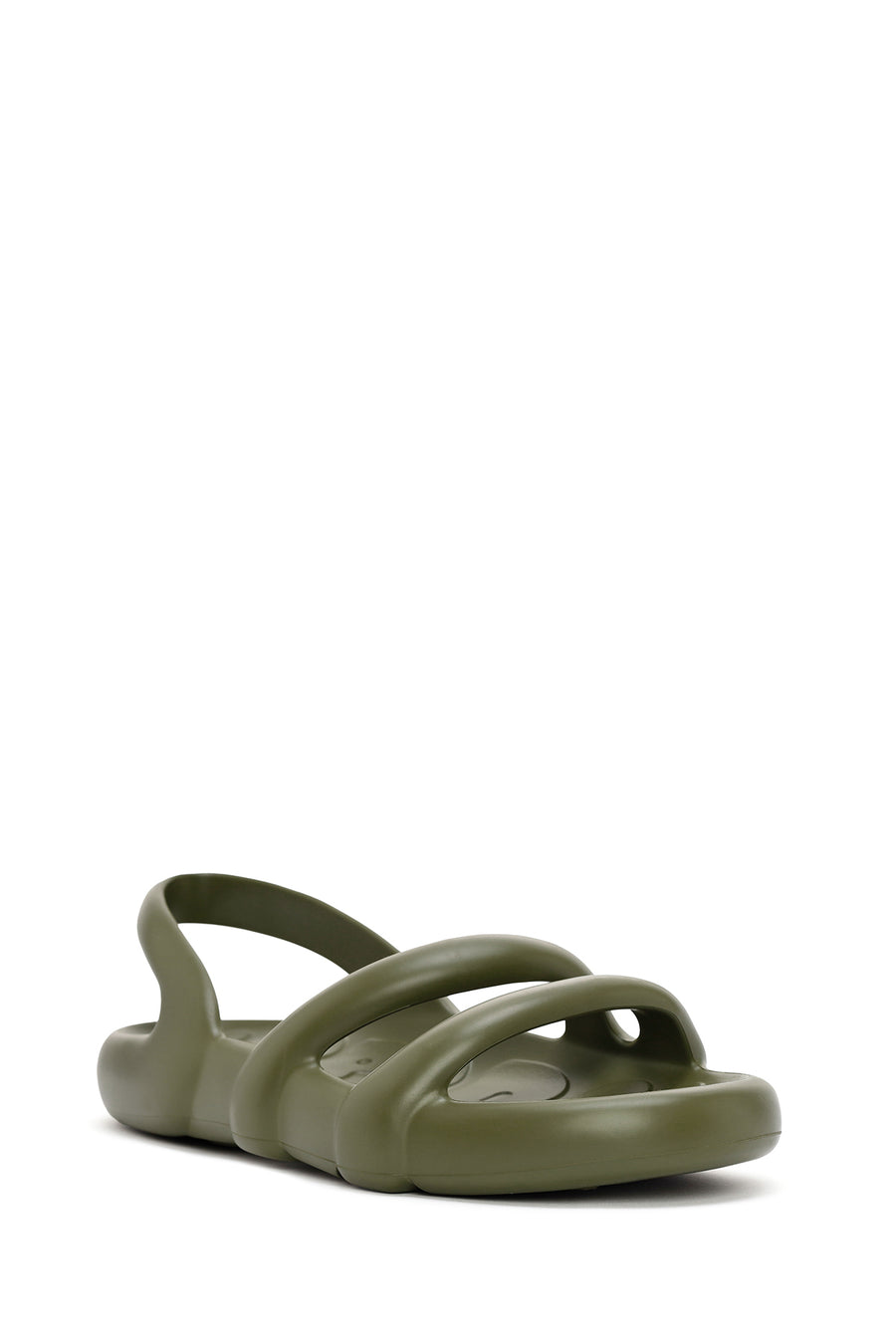 Camper Women's Green Kobarah Flat Slippers
