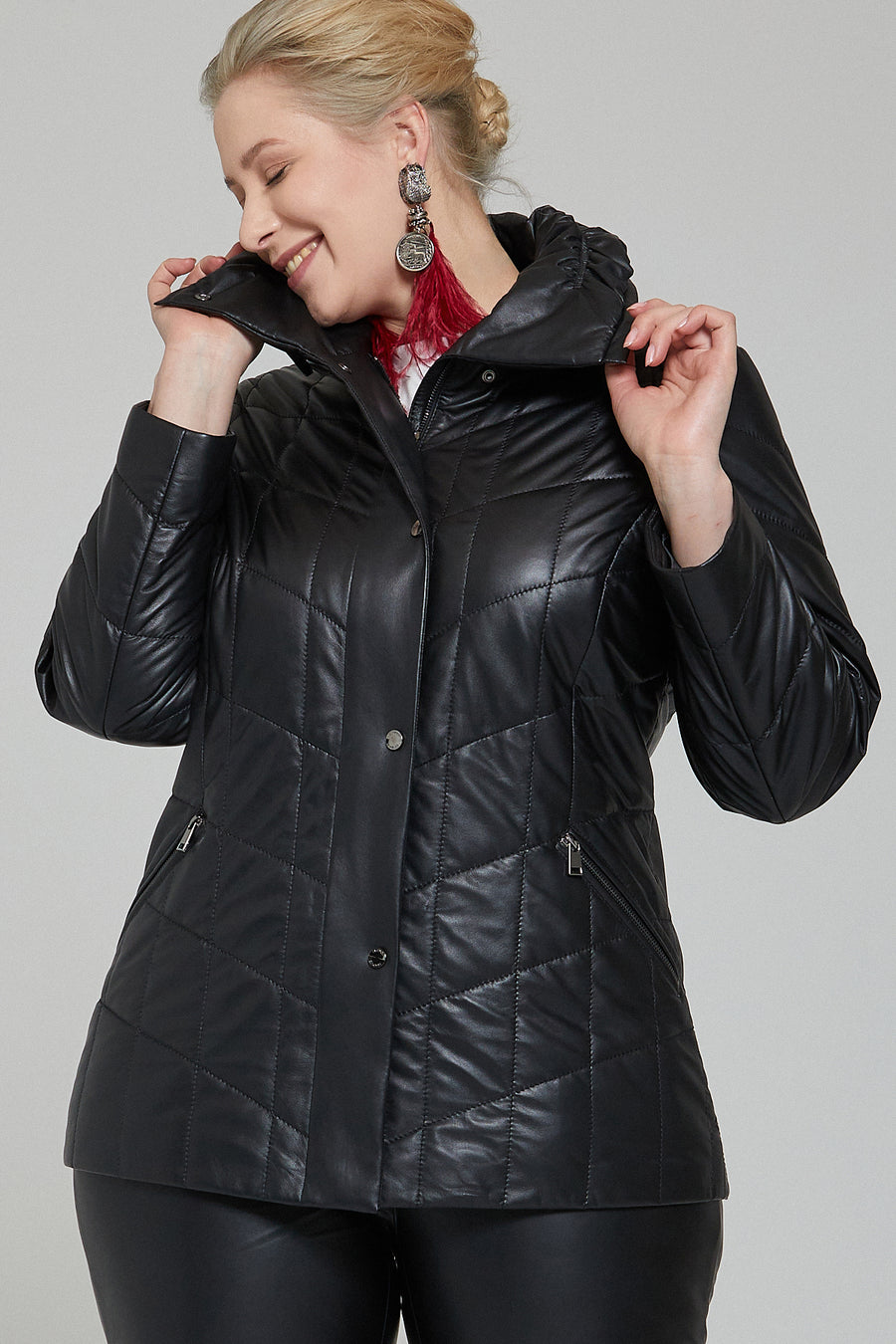 Elvira Women's Leather Jacket