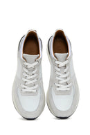 Erkek Gri Süet Deri Sneaker | Derimod