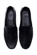 Erkek Siyah Deri Casual Loafer | Derimod