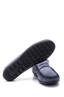 Erkek Deri Süet Loafer | Derimod