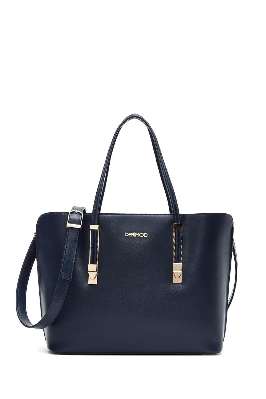 Women's Navy Blue Classic Shoulder Bag 22WBD211618 | Derimod