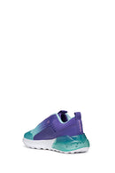 Geox Girls Purple Activart Illuminus Lighted Lace-Up Sneaker | Derimod