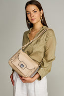 Women's Crossbody Bag with Metal Detail | Derimod