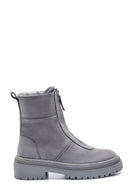 Women's Leather Nubuck Boots | Derimod