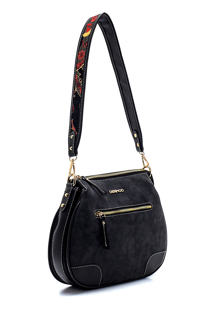 Women's Nubuck Crossbody Bag