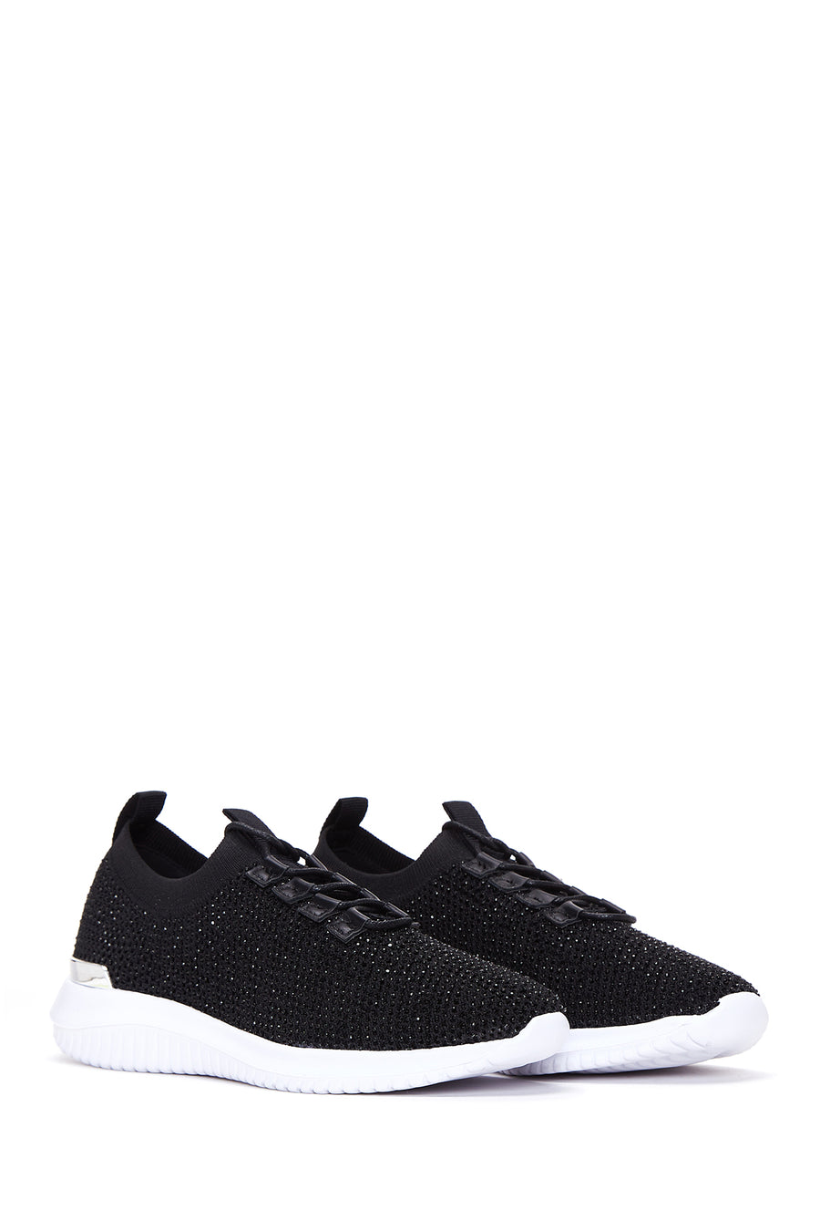 Women's Black Stone Sneaker