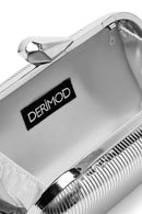 Women's Silver Long Strap Metallic Mini Clutch Evening Bag | Derimod