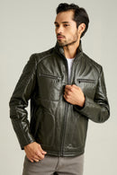 Bill Men's Green Coat | Derimod