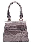 Women's Crocodile Patterned Mini Handbag | Derimod
