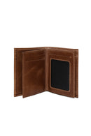 Men's Tan Leather Wallet | Derimod