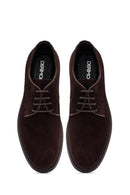 Men's Brown Lace-Up Suede Leather Casual Shoes | Derimod