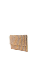 Woman Pink Chain-Strap Embellished Evening Bag | Derimod