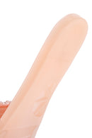 Women's Pink Jelly Stone Slippers | Derimod