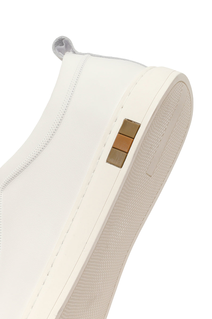 Men's White Leather Sneaker