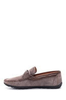 Erkek Deri Süet Loafer | Derimod