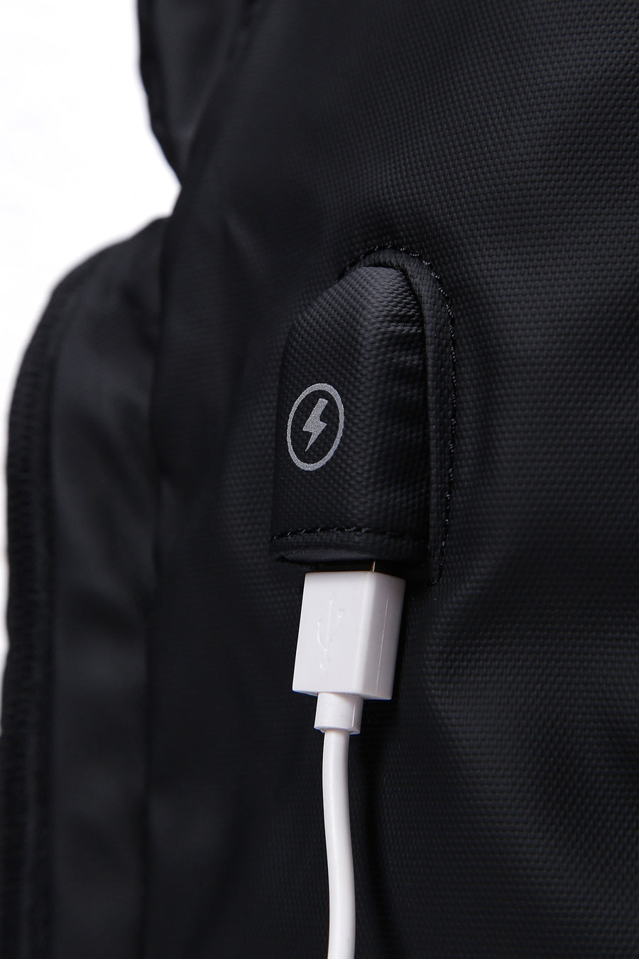 D-Pack Unisex Siyah Teknolojik Kumaş Sırt Çantası