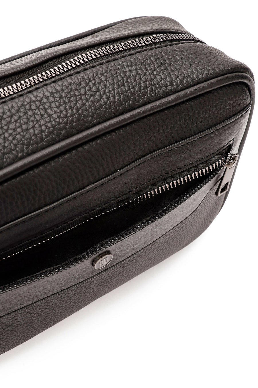Men's Black Casual Crossbody Bag