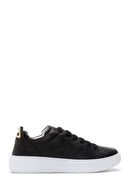 Women's Leather Buckle Detailed Sneaker | Derimod