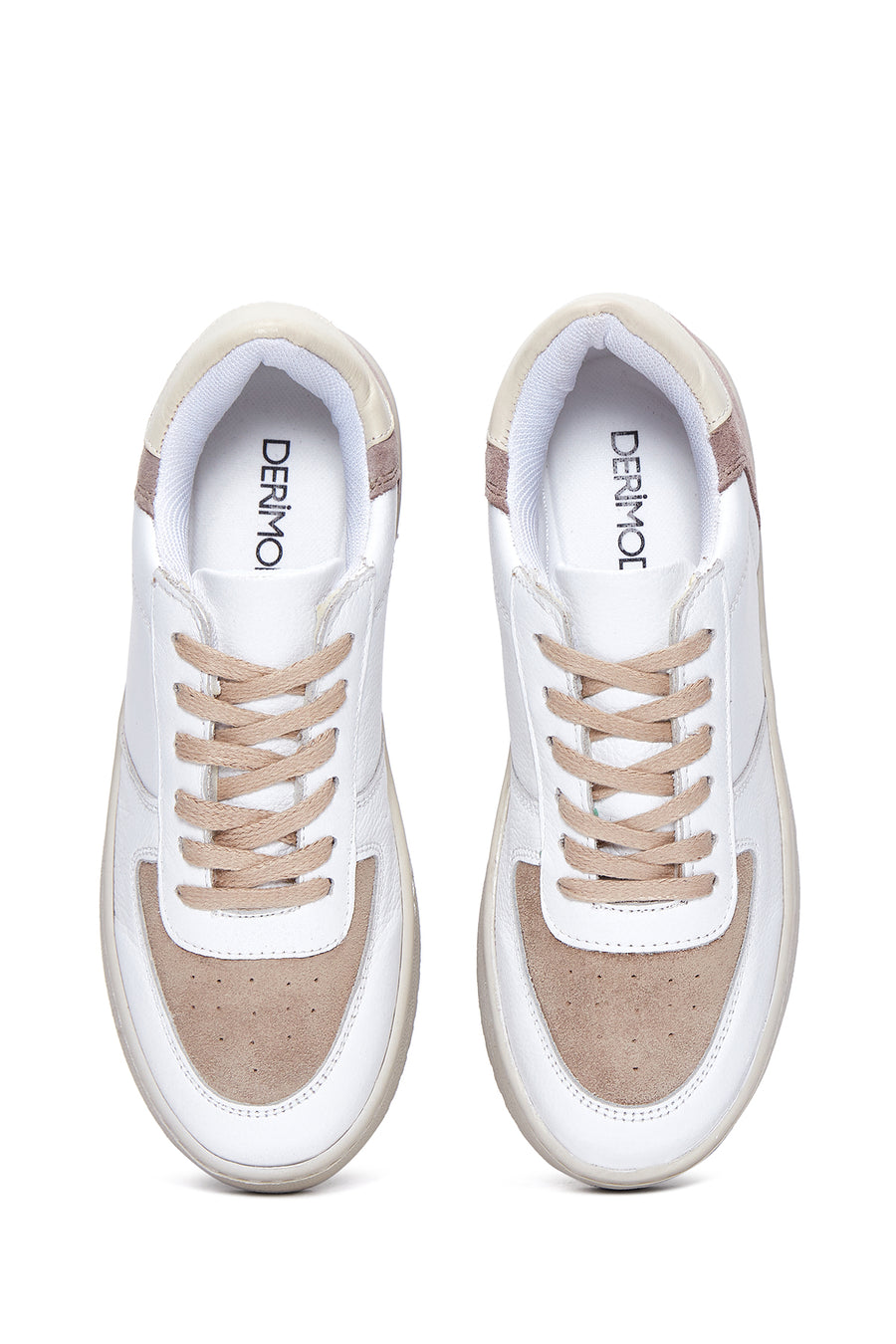 Women's White Leather Sneaker