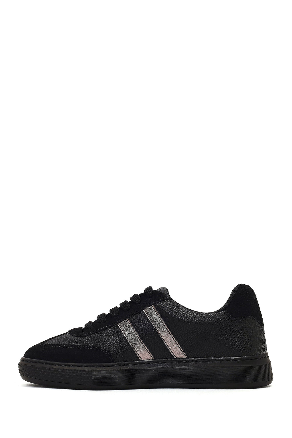 Kadın Siyah Bağcıklı Sneaker