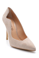 Women's Suede Leather Stiletto | Derimod