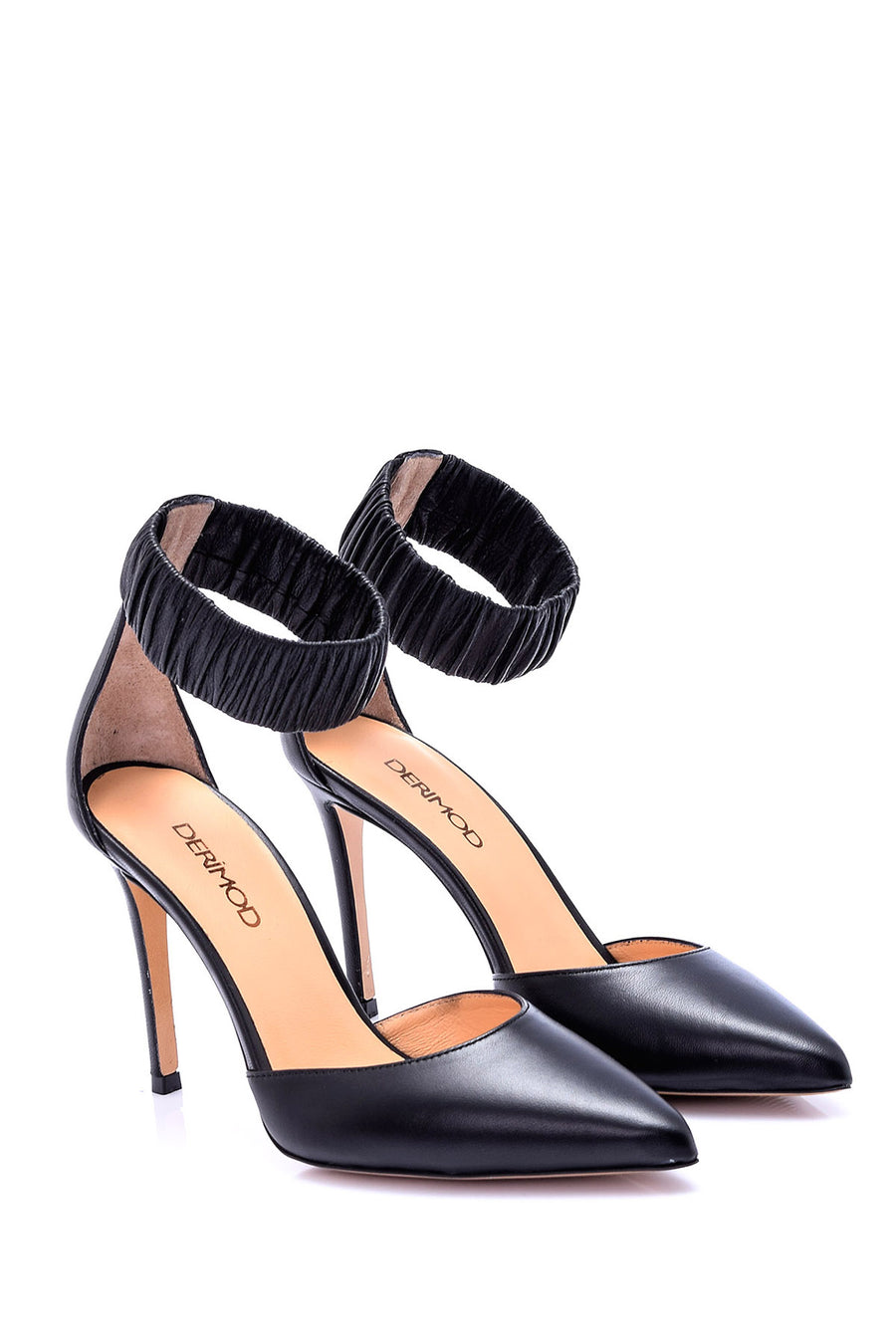 Women's Leather Heeled Shoes