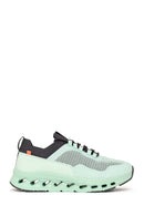 Derimod Zero Woman Green Thick-Soled Lace-Up Fabric Sneakers | Derimod