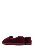 Kadın Bordo Kumaş Loafer | Derimod