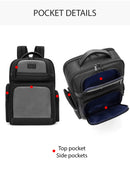 D-Pack Unisex Black Fabric Backpack | Derimod