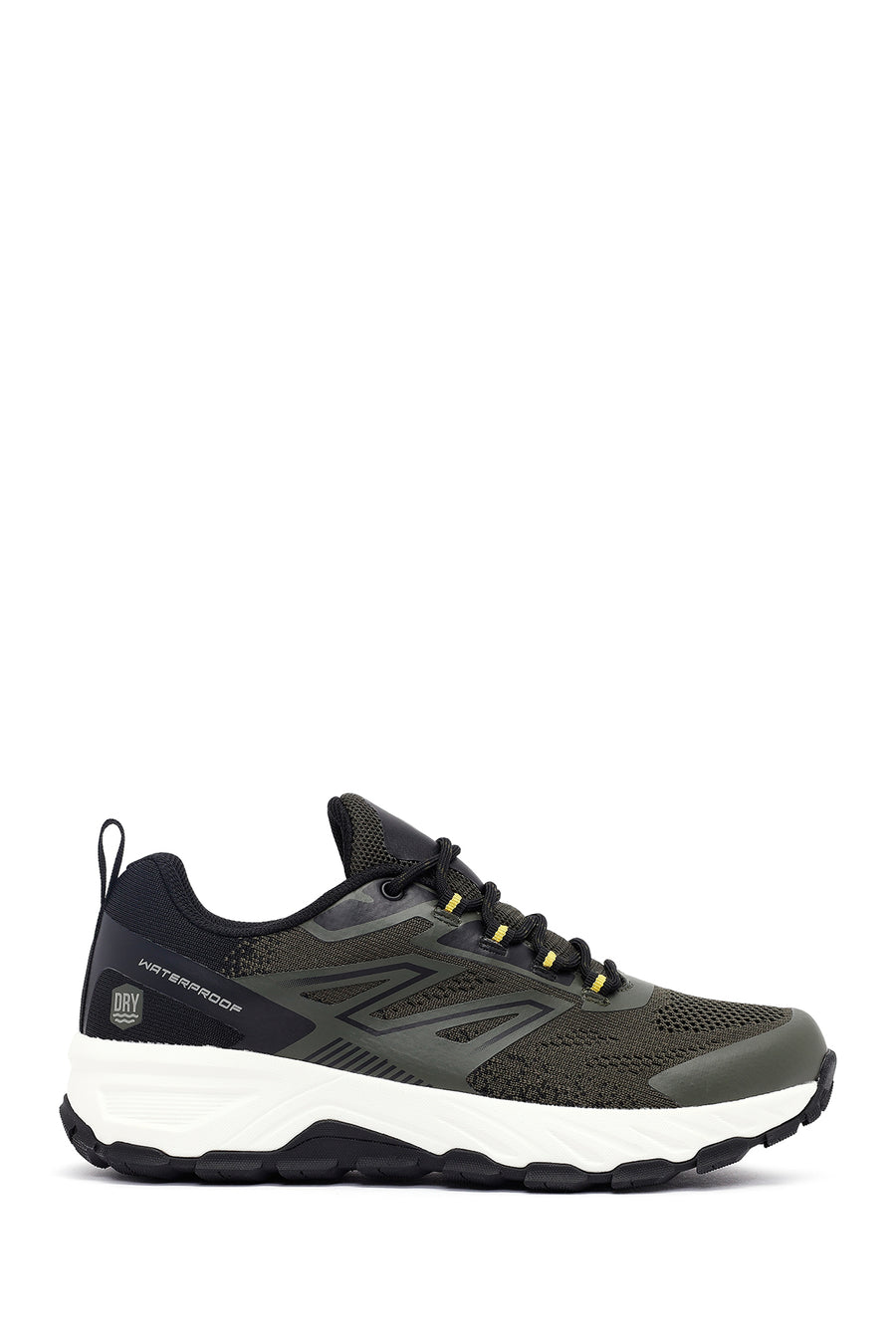Derimod Dry Men's Khaki Lace-up Waterproof Outdoor Shoes 25WFD692614 | Derimod