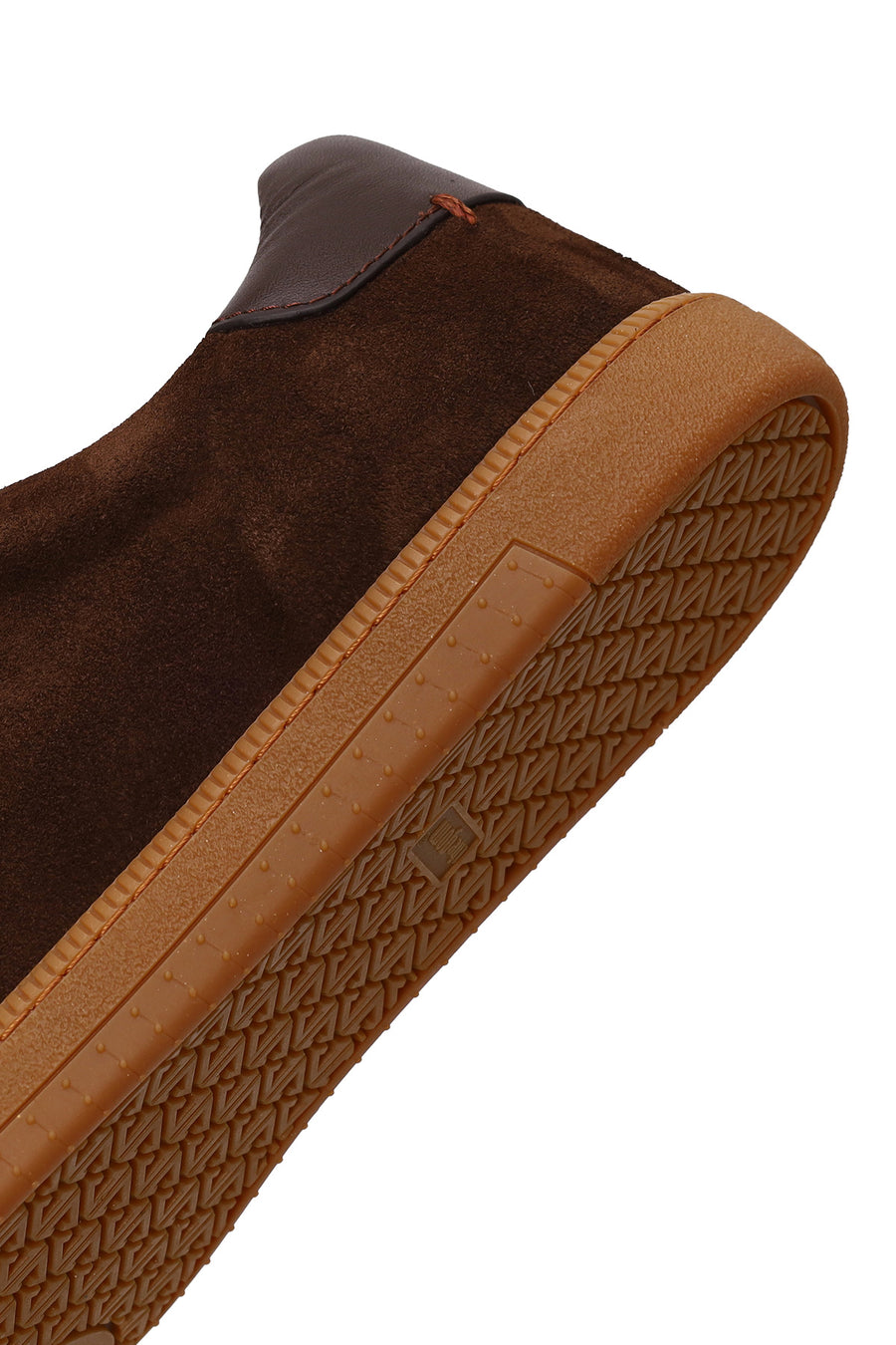 Male Brown Lace-Up Suede Leather Sneaker