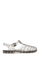 Women's Black Ankle Strap Jelly Sandals | Derimod