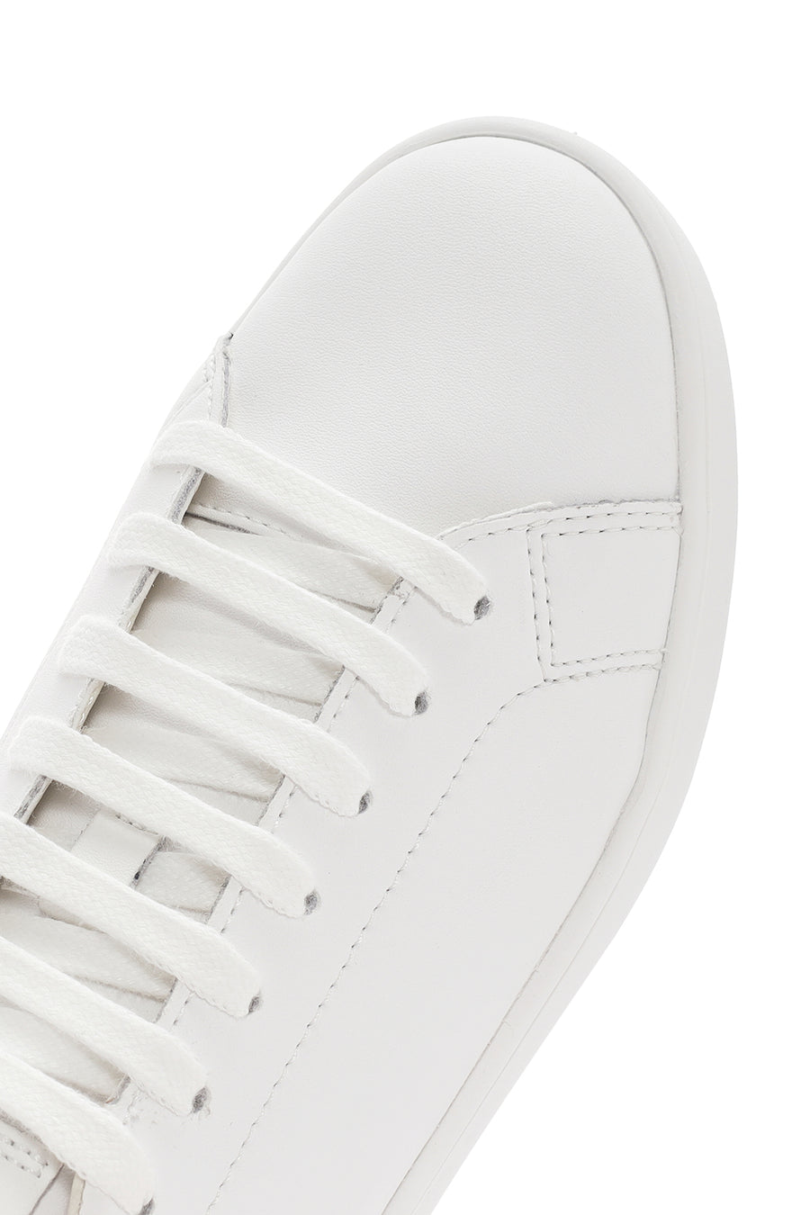 Geox Kadın Beyaz Bağcıklı  Spherica Ecub Deri Sneaker
