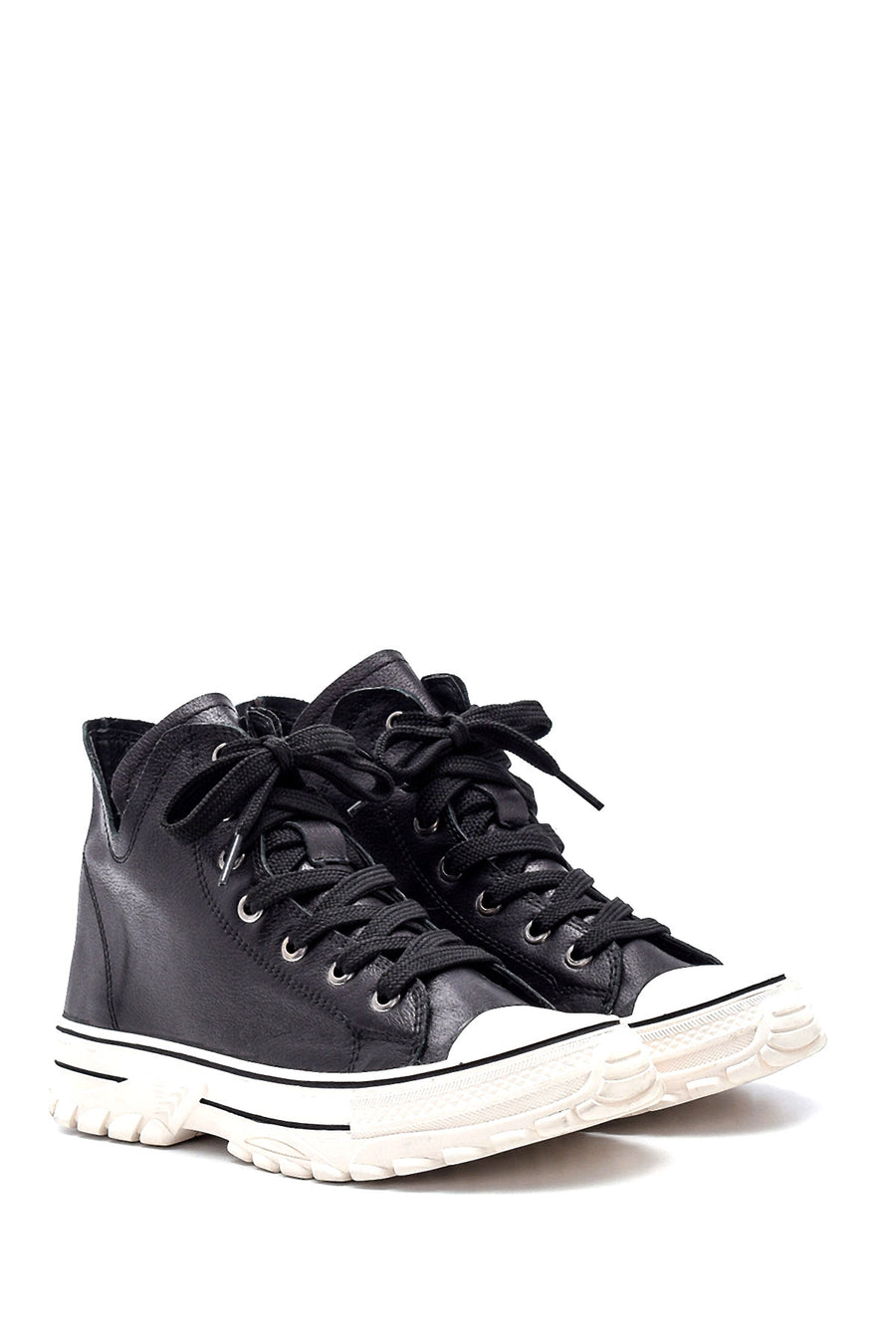 Women's Leather Sports Boots