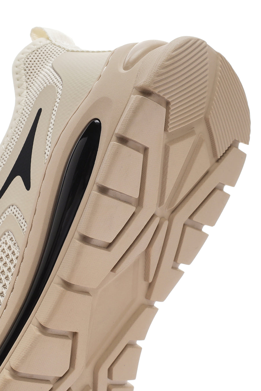 Derimod Zero Men's Beige Lace-up Fabric Sneaker