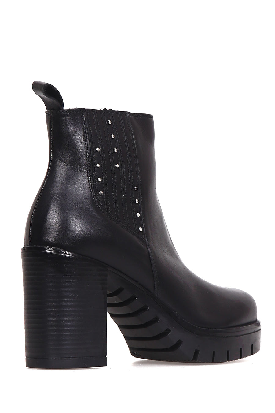 Women's Heeled Leather Boots