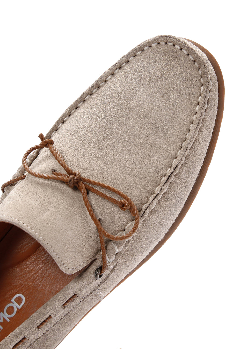 Men's Beige Suede Leather Casual Loafer