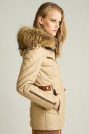 Meribel Women's Leather Jacket | Derimod