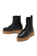 Women's Black Leather Boots | Derimod