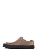 Men's Mink Lace-Up Suede Leather Casual Shoes | Derimod