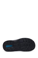 Men's Black Double Strap Leather Sandals | Derimod