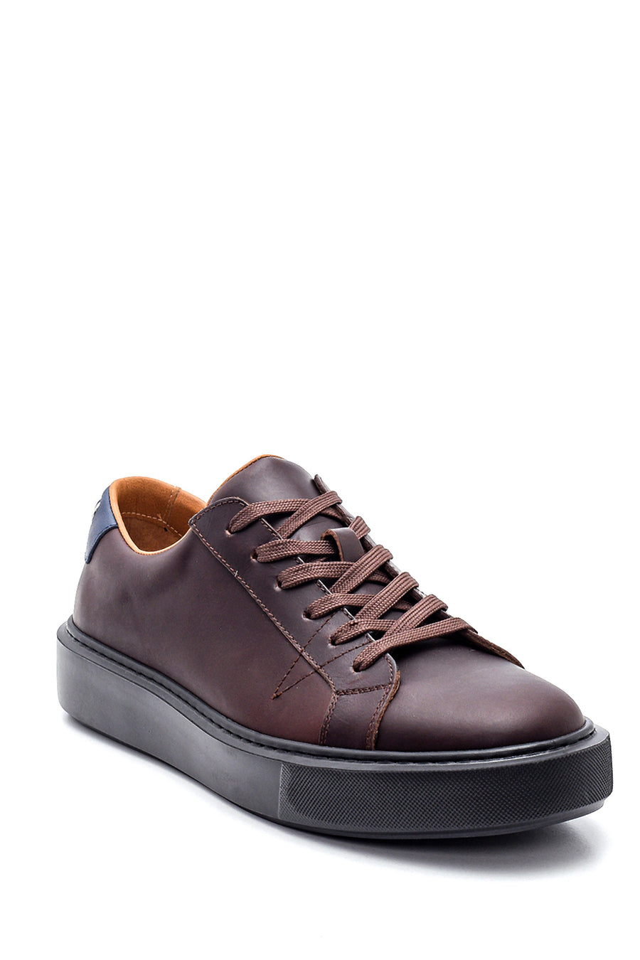 Men's Brown Leather Sneaker