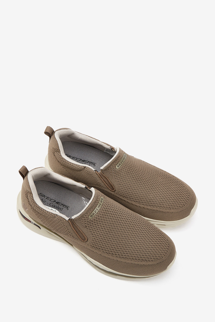 Skechers Men's Beige Arch Fit Orvan - Gyoda Sneaker