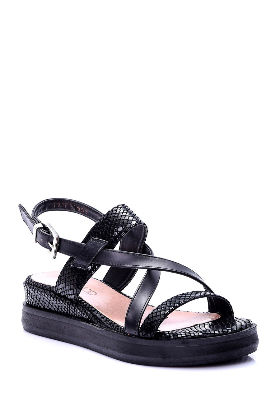 Women's Crocodile Patterned Sandals