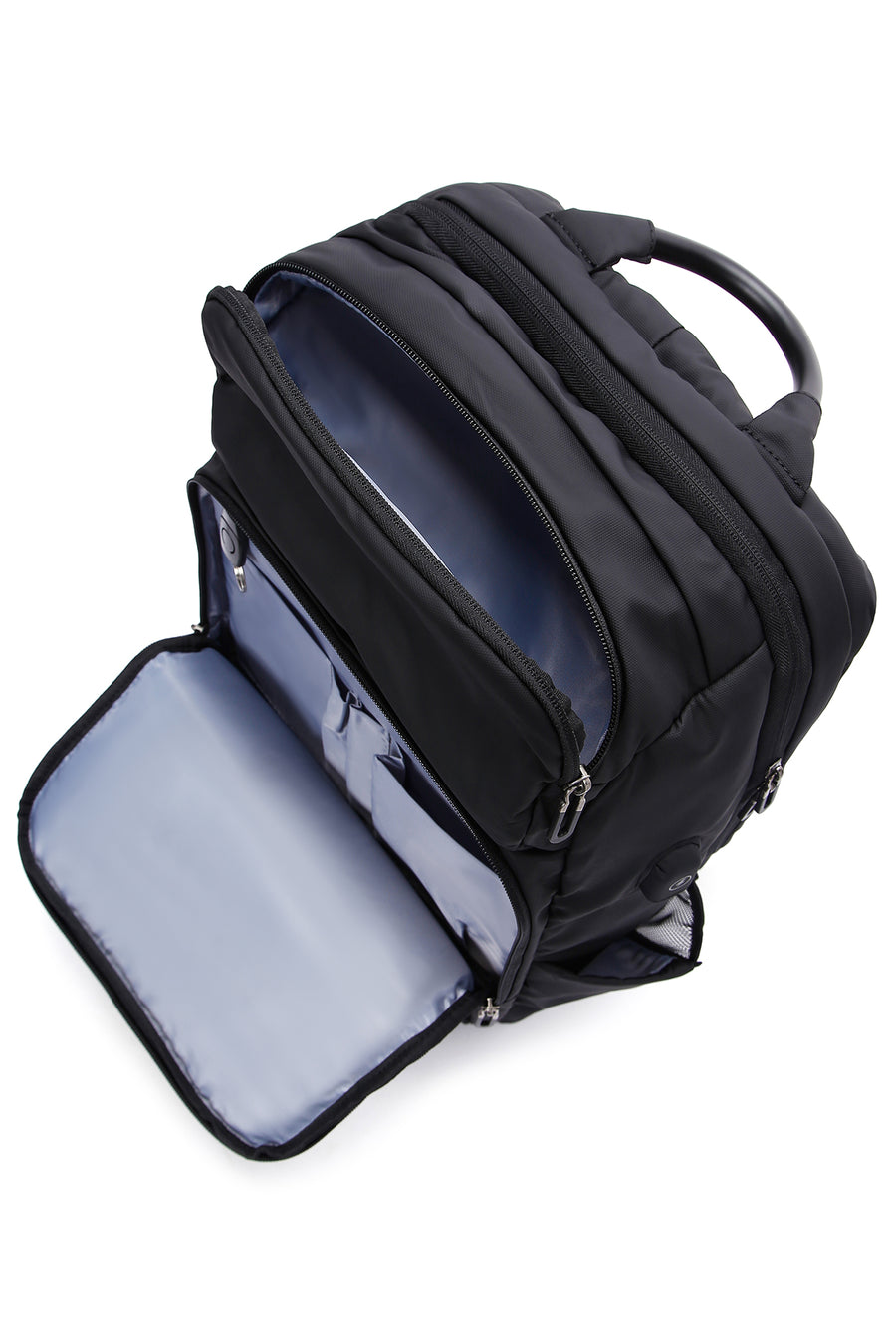 D-Pack Unisex Siyah Teknolojik Kumaş Sırt Çantası
